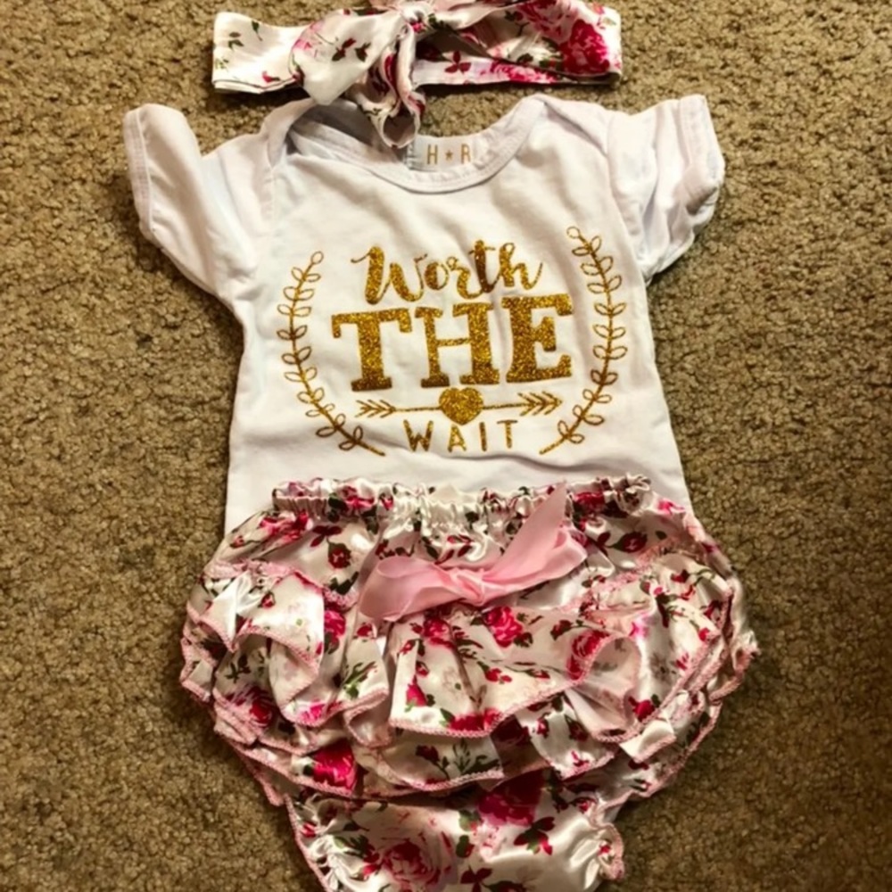 Baby girl fashion outfit
